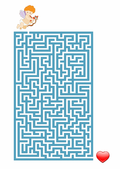 Labyrinthe cupidon amoureux